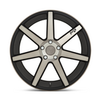 Niche 1PC M150 Verona 19x8.5 Matte Black Machined Wheel with 5x120 Bolt Pattern and +35 Offset