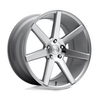 Niche 1PC M179 Verona 19x8.5 Inch Silver Gloss Machined Wheel with 5x114.3 Bolt Pattern & +35 Offset