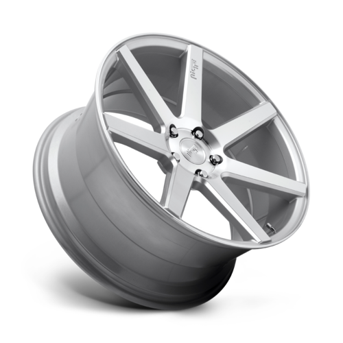 Niche 1PC M179 Verona 19x8.5 Inch Silver Gloss Machined Wheel with 5x114.3 Bolt Pattern & +35 Offset