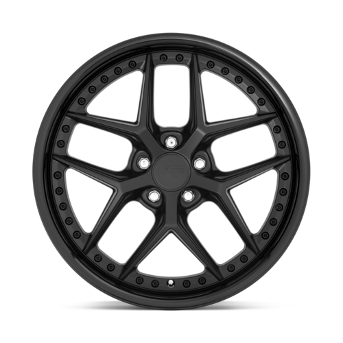 Niche 1PC M226 VICE 20x10.5 Inch Gloss and Matte Black Alloy Wheel with 5x120 Bolt Pattern and +35 Offset