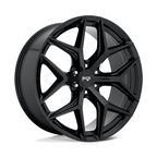 Niche 1PC M231 VICE SUV 22x9.5 Inch Gloss Black Alloy Wheel with 6x139.7 Bolt Pattern and +30 Offset