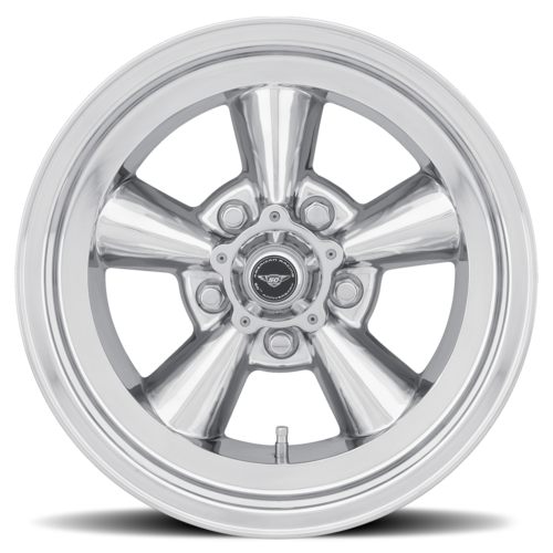 American Racing Vintage VN109 TT-O 15x7 Polished Wheels with 5x120.65 Bolt Pattern and -6 Offset