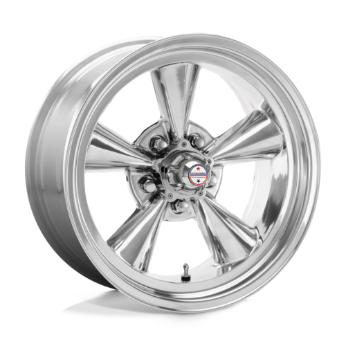 American Racing Vintage VN109 TT-O 15x7 Polished Wheels with 5x120.65 Bolt Pattern and -6 Offset