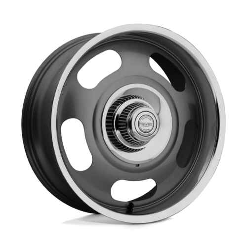 American Racing Vintage VN506 20x8 Mag Gray Center with Polished Lip Wheel