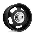 American Racing Vintage VN506 Rally 17x8 Satin Black Alloy Wheel with 5x120.65/5x127 Bolt Pattern