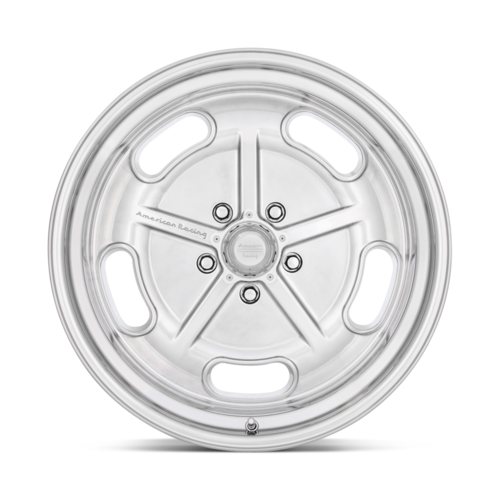 American Racing Vintage VN511 Salt Flat 17x8 Polished Wheel with 5x120.65 Bolt Pattern