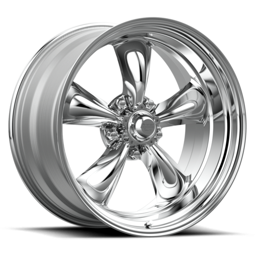 American Racing Vintage VN515 TT-II 14x7 Polished Wheel with 5x120.65 Bolt Pattern