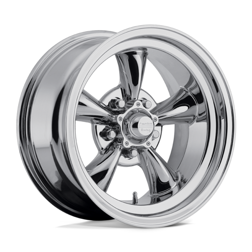 American Racing Vintage VN605 Torq Thrust D 15x8 Chrome Wheel with 5x120.65 Bolt Pattern