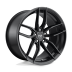 Niche 1PC VOSSO 18x9.5 Matte Black Wheel with 5×120 Bolt Pattern and 72.56mm Center Bore