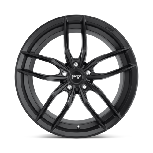 Niche 1PC M203 VOSSO 22x9 Matte Black Wheel for 5x108 Bolt Pattern with 38mm Offset