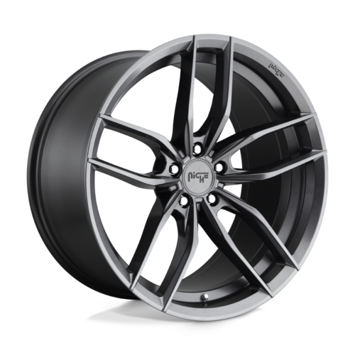 Niche 1PC M204 VOSSO 18x9.5 Matte Anthracite Wheel with 5x114.3 Bolt Pattern and 72.56mm Center Bore