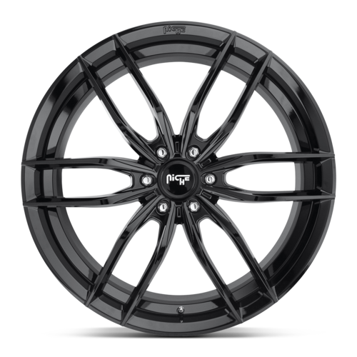 Niche 1PC VOSSO 20x9 Inch Gloss Black Alloy Wheel with 6x120 Bolt Pattern and 40mm Offset