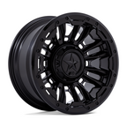 XD Bomber 20x10 Matte Black Wheel with Gloss Black Ring - 8x170 Bolt Pattern, -18 Offset