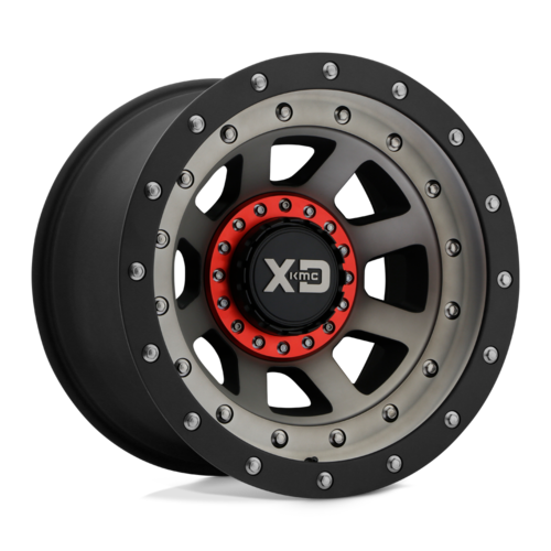 XD XD137 FMJ 17x9 Satin Black with Dark Tint Wheel for 5x127/5x139.7 Bolt Pattern