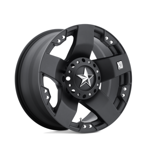 XD Rockstar 17x8 Matte Black Alloy Wheel with 6x135/6x139.7 Bolt Pattern and +10mm Offset
