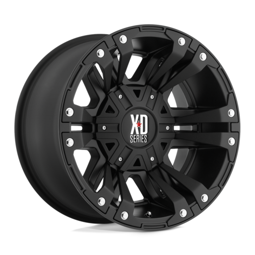XD Monster II 20x9 Matte Black Alloy Wheel with 6x135/139.7 Bolt Pattern and 18mm Offset