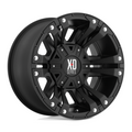 XD XD822 Monster II Matte Black 18x9 Wheel with 5x127/5x139.7 Bolt Pattern and 78.10mm Center Bore