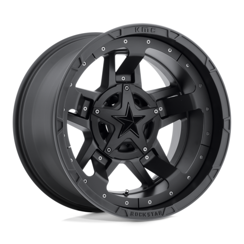 XD Rockstar III XD827 17x8 Matte Black Wheel with 6x120/6x139.7 Bolt Pattern and 78.10mm Center Bore