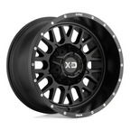 XD XD842 SNARE 20x9 Satin Black Wheel for 5x139.7 / 5x150 Bolt Pattern