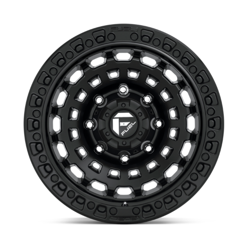 Fuel 1PC Zephyr 17x9 Matte Black Wheel - Offset -12, 5x127 Bolt Pattern, 71.5 Center Bore