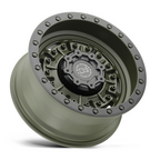 Black Rhino Hard Alloys BR Abrams 18x9.5 Olive Drab Green Wheel with -18 Offset and 5x127 Bolt Pattern