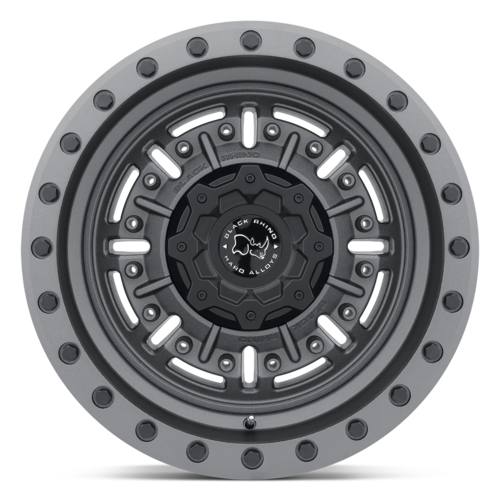 Black Rhino Hard Alloys BR Abrams 17x8.5 Wheel - 6x139.7 Bolt Pattern, -18 Offset, 112mm Center Bore