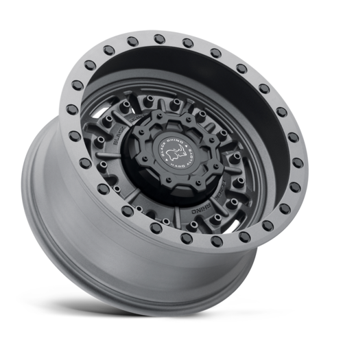 Black Rhino Hard Alloys BR Abrams 17x8.5 Wheel - 6x139.7 Bolt Pattern, -18 Offset, 112mm Center Bore