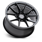 TSW Neptune 20x8.5 Inch Semi Gloss Black Alloy Wheel with 5x108 Bolt Pattern and +40 Offset