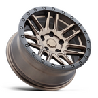Black Rhino Hard Alloys Arches 17x8 Bronze with Black Ring Wheel