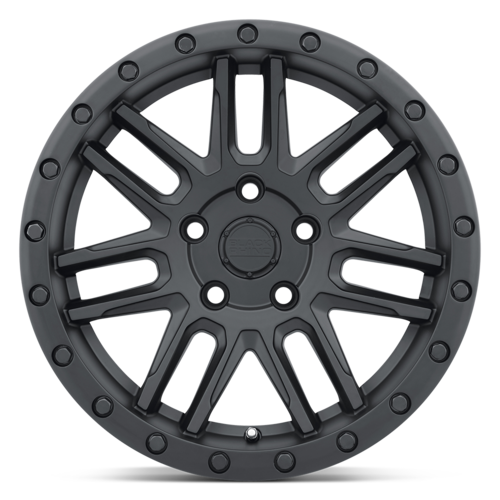 Black Rhino Hard Alloys ARCHES 18x8 Matte Black Wheel with 5x108 Bolt Pattern and +30 Offset