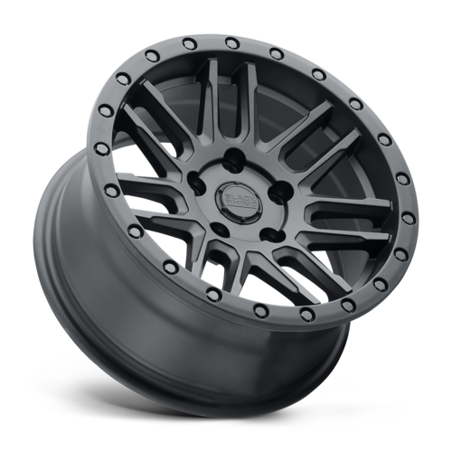 Black Rhino Hard Alloys ARCHES 18x8 Matte Black Wheel with 5x108 Bolt Pattern and +30 Offset