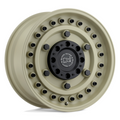 Black Rhino Hard Alloys BR ARMORY 17x9.5 Desert Sand Wheel with -18 Offset and 5x127/5x139.7 Bolt Pattern