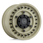 Black Rhino Hard Alloys BR ARMORY 17x9.5 Desert Sand Wheel with -18 Offset and 5x127/5x139.7 Bolt Pattern