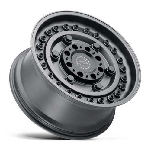Black Rhino Hard Alloys BR ARMORY 17x9.5 Gun Black Off-Road Wheel with 6x135/139.7 Bolt Pattern and -18 Offset