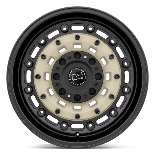 Black Rhino Hard Alloys ARSENAL 20x9.5 Inch Sand on Black Wheel with 6x135/6x139.7 Bolt Pattern and +12 Offset