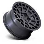 Black Rhino Hard Alloys Boxer 16x7 Gun Black Wheel with 5x100 Bolt Pattern and +15 Offset