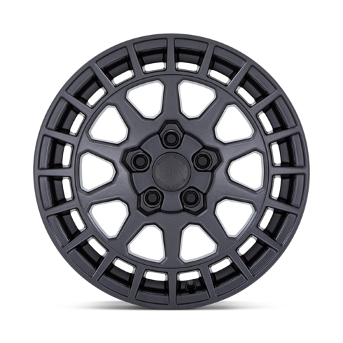 Black Rhino Hard Alloys Boxer 15x7 Gun Black Wheel with 5x100 Bolt Pattern and +15 Offset
