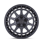 Black Rhino Hard Alloys Boxer 16x7 Gun Black Wheel with 5x100 Bolt Pattern and +15 Offset