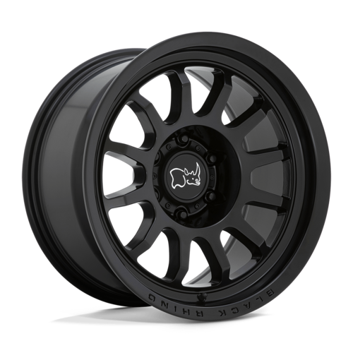 Black Rhino Hard Alloys RAPID 17x9 Matte Black Wheel with 6x139.7 Bolt Pattern and +12 Offset