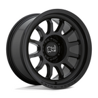 Black Rhino Hard Alloys RAPID 17x8.5 Matte Black Wheel with 5x150 Bolt Pattern, +10 Offset, Center Bore 110.10mm