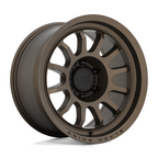 Black Rhino Hard Alloys RAPID 17x8.5 Matte Bronze Wheel with 5x150 Bolt Pattern and +10 Offset