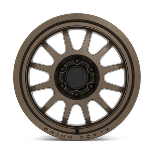Black Rhino Hard Alloys RAPID 17x8.5 Matte Bronze Wheel with 6x139.7 Bolt Pattern and Zero Offset