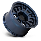 Black Rhino Hard Alloys RAPID 17x8.5 Midnight Blue Wheel with 5x150 Bolt Pattern and +10 Offset