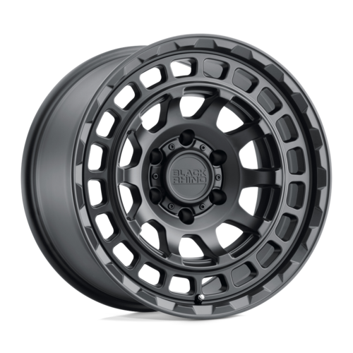 Black Rhino Hard Alloys BR Chamber 17x8.5 Matte Black Wheel with 6x114.3 Bolt Pattern and 76.10mm Center Bore