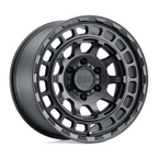 Black Rhino Hard Alloys BR Chamber 17x8.5 Matte Black Wheel with 6x114.3 Bolt Pattern and 76.10mm Center Bore