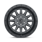 Black Rhino Hard Alloys DUGGER 17x8.5 Gun Black Wheel with -18 Offset and 5x114.3 Bolt Pattern