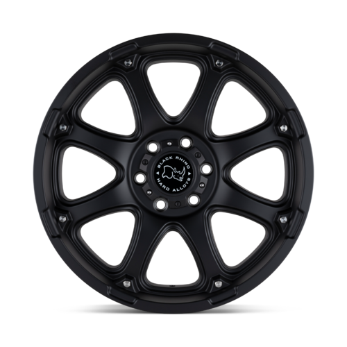 Black Rhino Hard Alloys BR Glamis 18x9 Matte Black Wheel with 5x127 Bolt Pattern and -12 Offset