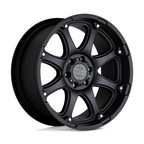 Black Rhino Hard Alloys BR Glamis 18x9 Matte Black Wheel with 5x150 Bolt Pattern and +12 Offset