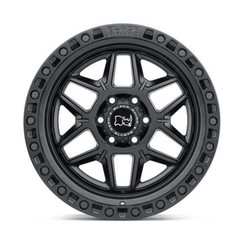 Black Rhino Hard Alloys KELSO 20x9 Matte Black Wheel with 6x139.7 Bolt Pattern and +12 Offset