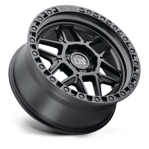 Black Rhino Hard Alloys BR KELSO 17x9 Matte Black Wheel with -18 Offset and 5x127 Bolt Pattern